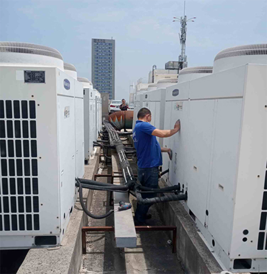 余姚中央空调制热和不制冷系统维修方法